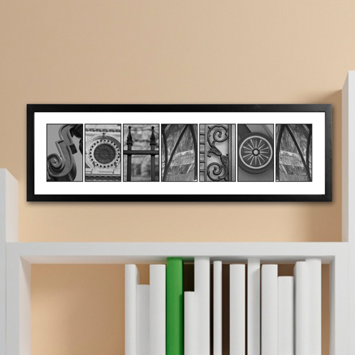 Architectural Elements Family Name Print II